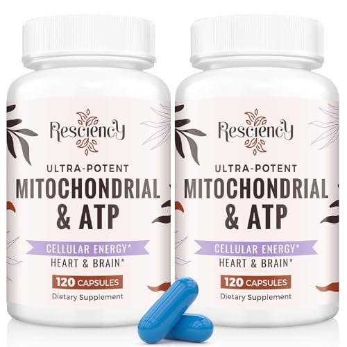 Resciency 2326 MG Mitochondrial Supplements vs Life Extension Mitochondrial Energy Optimizer
